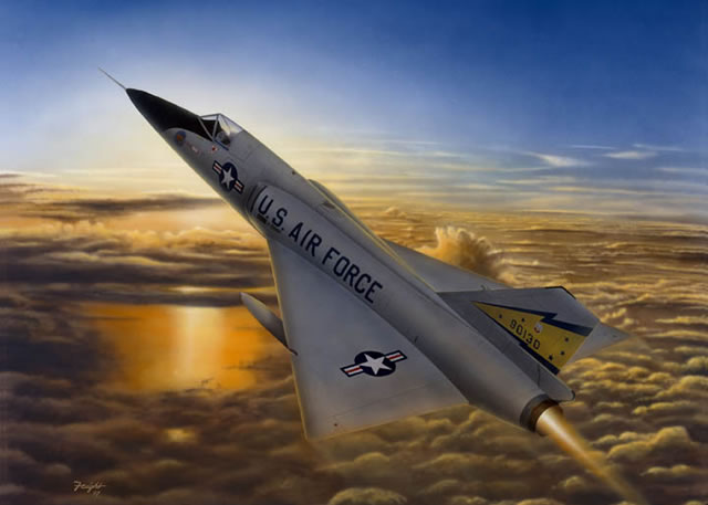 "Delta Dawn" - Don Feight - F-106 Delta Dart Aviation Art